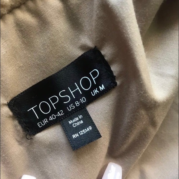 TOPSHOP Teddy Coat - Picture 2 of 2
